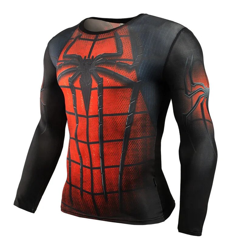 TOP SELLER!! Superhero Mens Compression Shirts