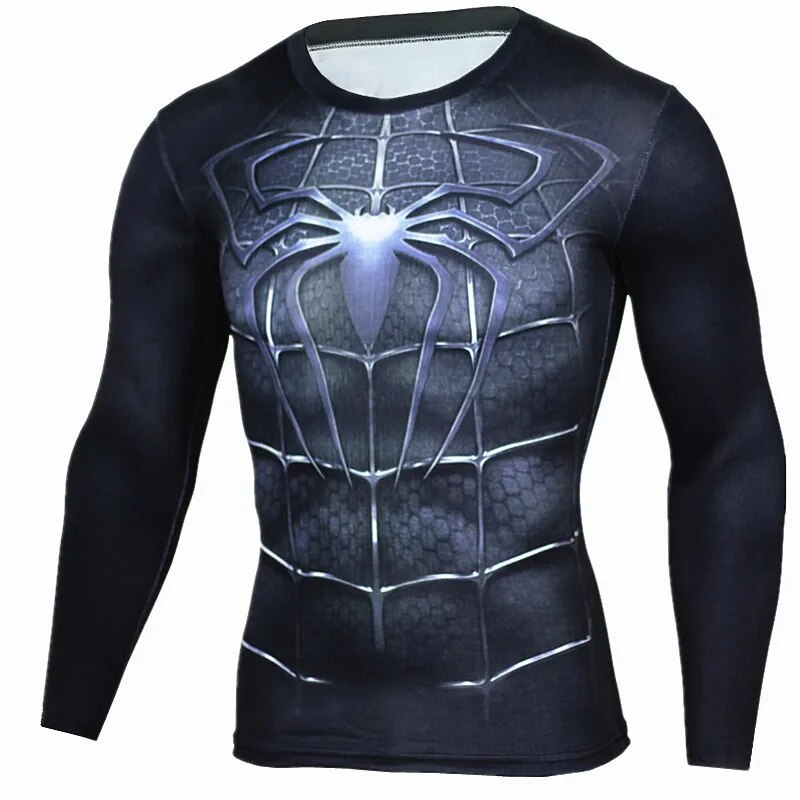 TOP SELLER!! Superhero Mens Compression Shirts