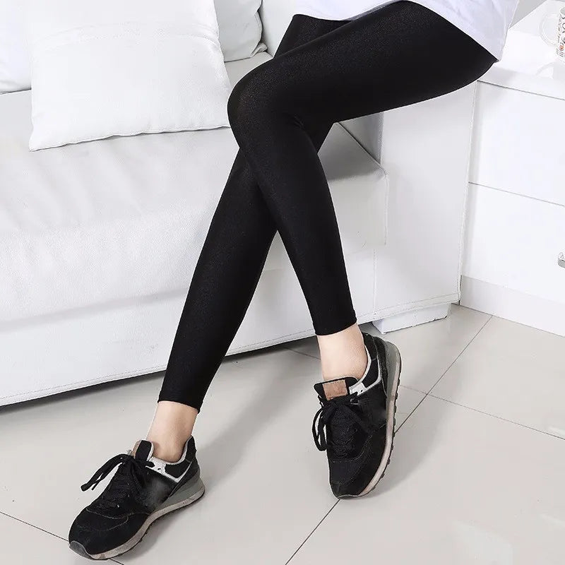 BEST SELLING!! Ladies Sexy Skin Tight Silky Smooth Leggings