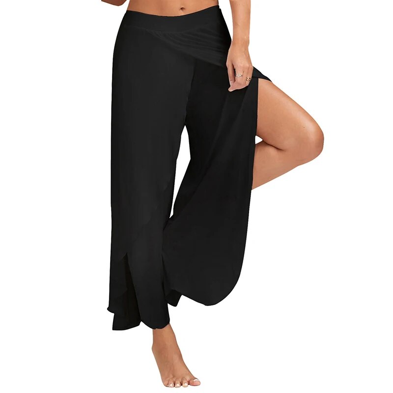 Harem Ladies Wide Leg Loose Fitness Yoga Pants