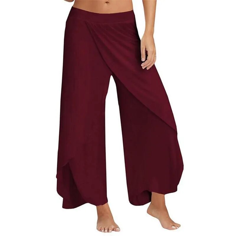 Harem Ladies Wide Leg Loose Fitness Yoga Pants