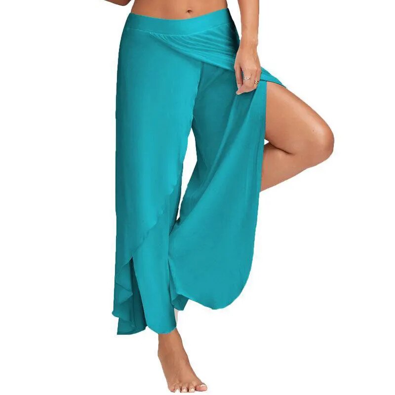 Harem Ladies Wide Leg Loose Fitness Yoga Pants