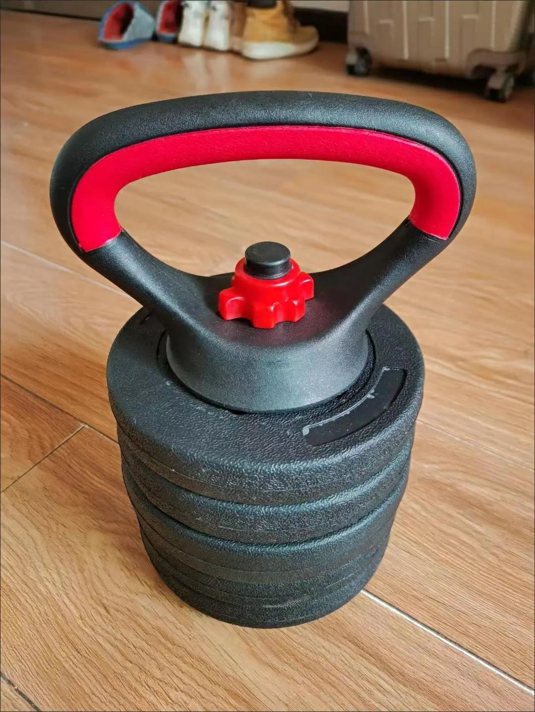 BEST SELLING!! Adjustable Kettlebell Handle for Weight Plates