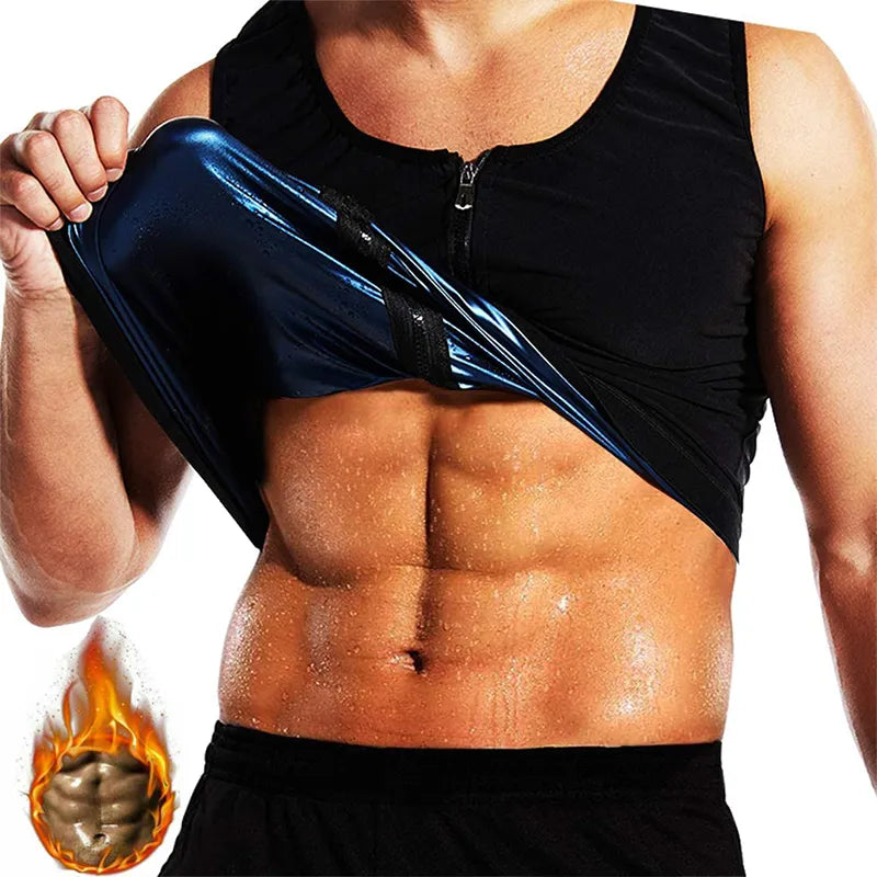 HOT!! Men Sauna Sweat Vest